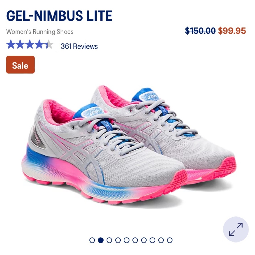 ASICS Women’s Gel-Nimbus Lite Running Sneakers